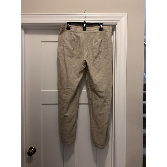 Patagonia Women’s Size 10 Short Beige Tan Hemp Pants Hippie Granola Gorp Beach - Picture 5 of 7